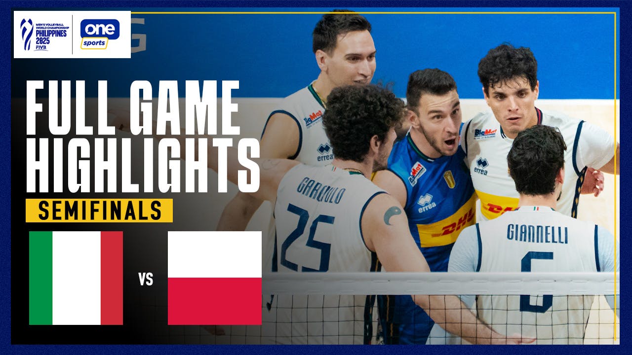Defending champ Italy sweep world no. 1 Poland to reach gold medal match | FIVB Highlights
